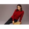 Bequem Pullover 100% Royal Alpaka, leicht, Frauen