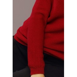 Cosy sweater 100% Royal alpaca, lightweight, women