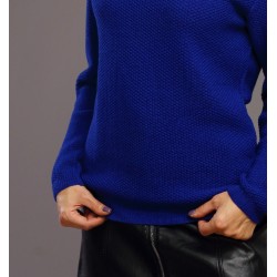 Bequem Pullover 100% Royal Alpaka, leicht, Frauen