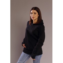 Hoodie alpaca+merino, women